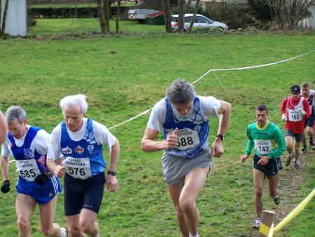Denis et D�d� dans la difficult� majeure du parcour