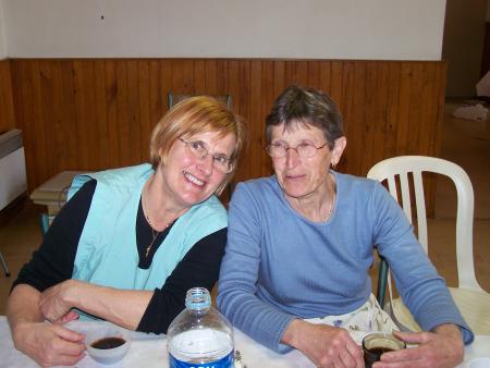 Les cuistos du stage club, merci � elles!