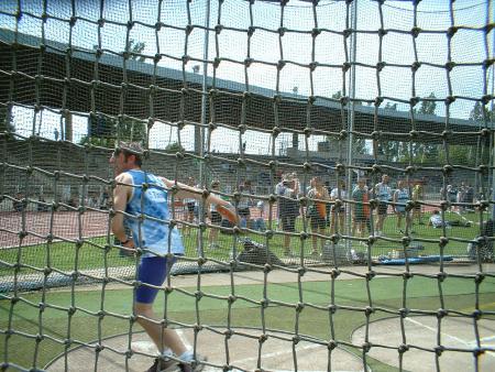 Jos� qui en fin de rencontre a pris un coup de soleil..