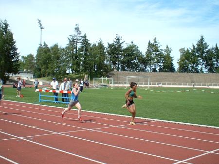 Julia en chasse pour un chrono