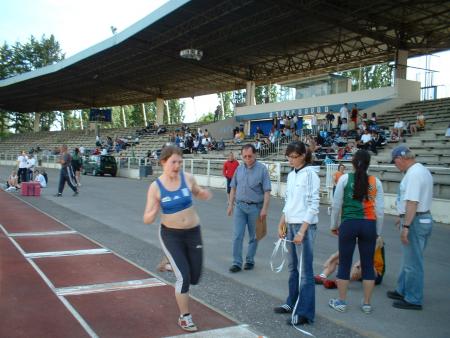 Julie notre triple-sauteuse