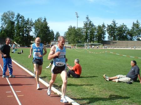 Xavier par� pour le sprint final