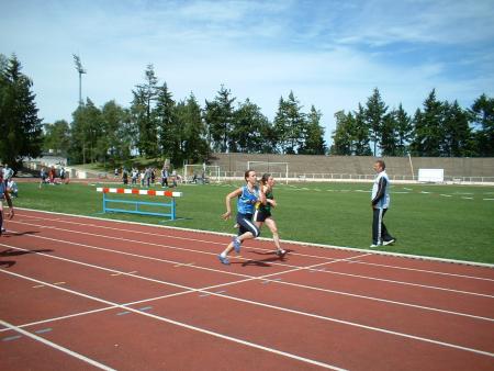 Camille pour un chrono de 14'10!