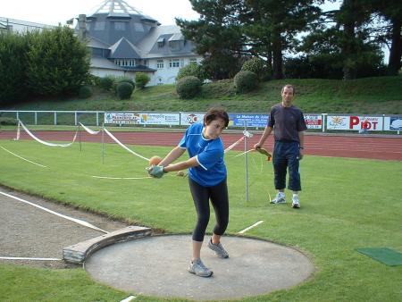 9kg � bout de bras..chapeau Rachel!