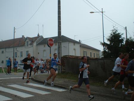 Yannick dans sa foul�e olympique