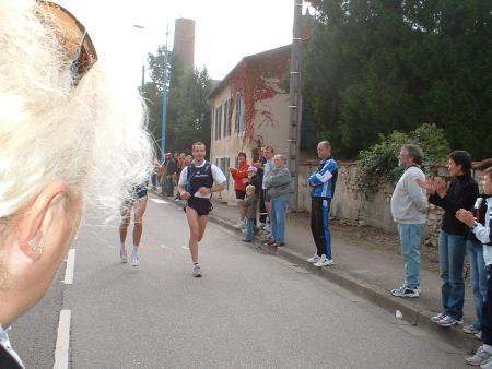 Arriv�e en 3� position du semi pour Titi