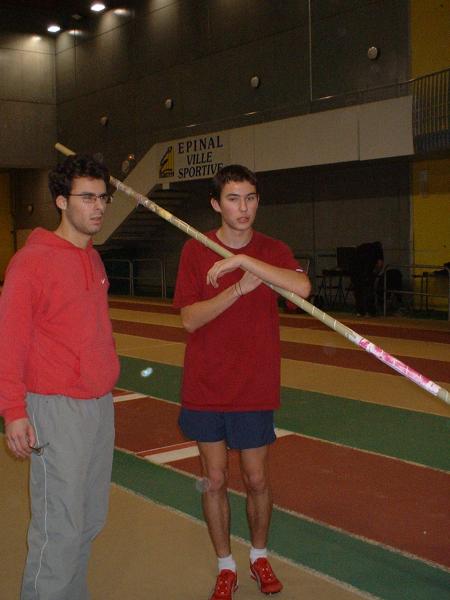 Le hurdler at le pseudo perchiste